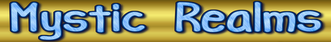 Mystic Realms minecraft server banner