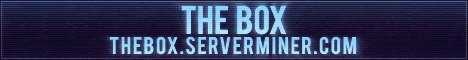 The Box minecraft server banner