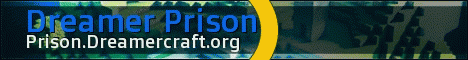 DreamerCraft Prison minecraft server banner