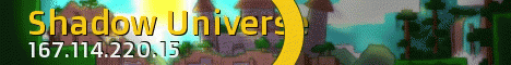 Shadow Universe minecraft server banner