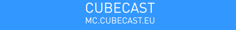Cubecast Network minecraft server banner