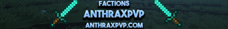 AnthraxPvP minecraft server banner
