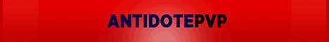 AntidotePvP minecraft server banner