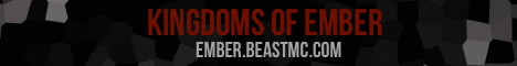 Kingdoms of Ember minecraft server banner