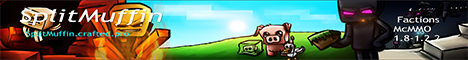 SplitMuffin minecraft server banner