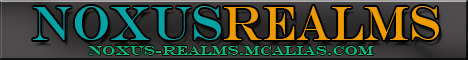 NoxusRealms minecraft server banner