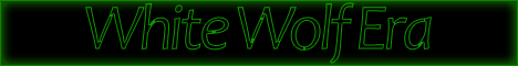 WhiteWolfEra minecraft server banner