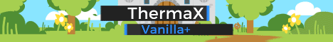 ThermaX minecraft server banner