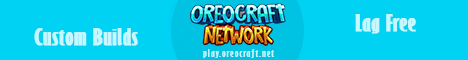 OreoCraft Network minecraft server banner