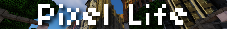 Pixel Life minecraft server banner