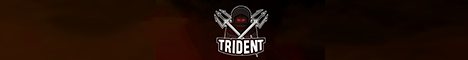 TridentPvP minecraft server banner