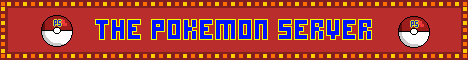 The Pokemon Server minecraft server banner
