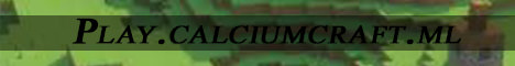 CalciumCraft minecraft server banner