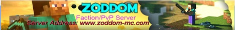 Zoddom minecraft server banner