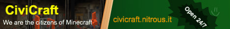 CiviCraft minecraft server banner