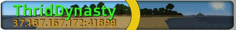 ThirdDynasty.serv.nu minecraft server banner