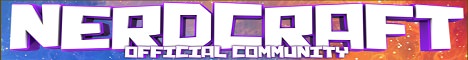 NerdCraft minecraft server banner