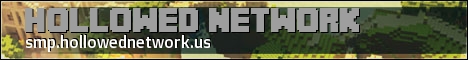 Hollowed Network minecraft server banner