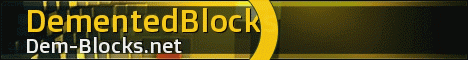 Demented_Blocks minecraft server banner