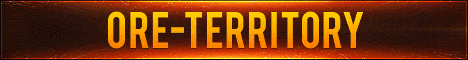 Ore-territory minecraft server banner