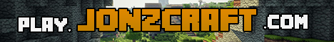 JonzCraft minecraft server banner