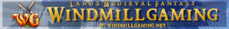 WindmillGaming minecraft server banner