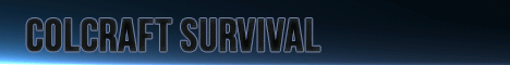 ColCraft - Survival minecraft server banner