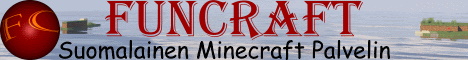 Funcraft [FIN] minecraft server banner