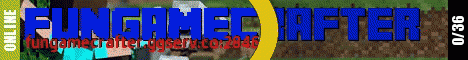 FunGameCrafter minecraft server banner