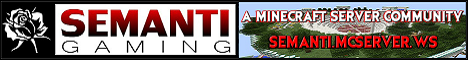 Semanti minecraft server banner