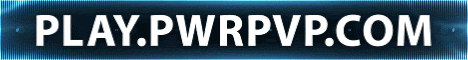 PWRPVP minecraft server banner