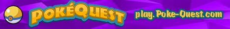 PokéQuest minecraft server banner