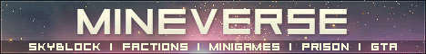 Mineverse minecraft server banner
