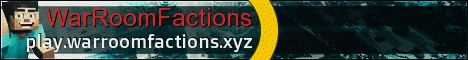 WarRoomFactions minecraft server banner
