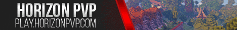 HorizonPVP minecraft server banner