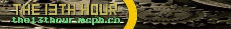 the 13th hour minecraft server banner