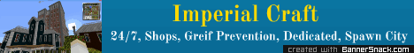 Imperial Craft minecraft server banner