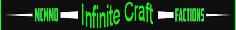 InfiniteCraft minecraft server banner