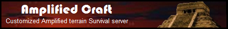 Amplified Craft minecraft server banner