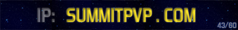 SummitPvP minecraft server banner