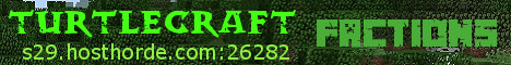 TurtleCraft minecraft server banner