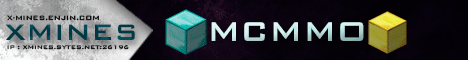 XMines minecraft server banner