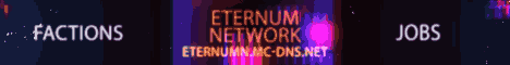 Eternum Network minecraft server banner