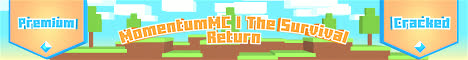 Momentum MC minecraft server banner