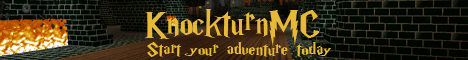 Knockturn minecraft server banner