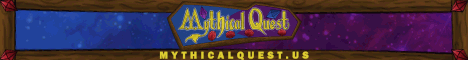 MythicalQuest minecraft server banner