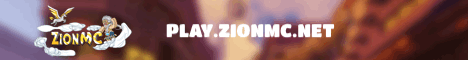 ZionMC minecraft server banner