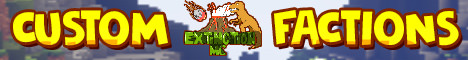 ExtinctionMC minecraft server banner