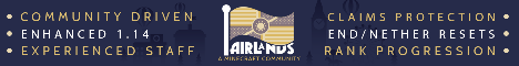Fairlands minecraft server banner