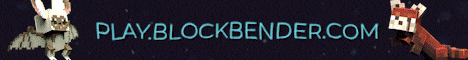 The Last Block Bender minecraft server banner